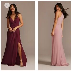 David's Bridal Bridesmaid Dress